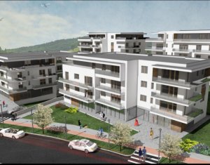 Apartamente 2 camere, bloc tip vila, terasa 17.55mp, la 3 minute de Gheorgheni