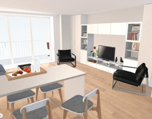 Apartament 3 camere, la 3 minute de Gheorgheni, zona Borhanci, terasa 23 mp