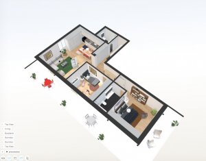 Apartment 3 rooms for sale in Cluj-napoca, zone Borhanci