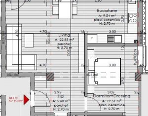 Appartement 2 chambres à vendre dans Cluj-napoca, zone Borhanci