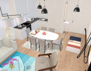 Penthouse, la 7 minute de Gheorgheni, terasa 47 mp, zona Borhanci