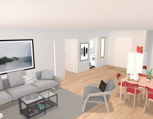 Apartament 2 camere, 13 mp terasa,  la 3 minute de Gheorgheni, zona Borhanci