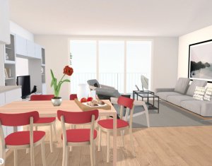 Apartament 2 camere, 13 mp terasa,  la 3 minute de Gheorgheni, zona Borhanci