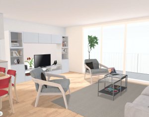 Apartament 2 camere, 13 mp terasa,  la 3 minute de Gheorgheni, zona Borhanci