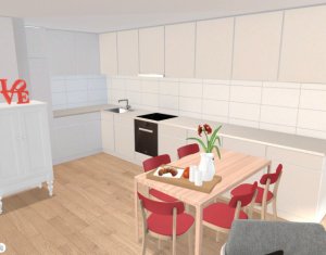 Apartament 2 camere, 13 mp terasa,  la 3 minute de Gheorgheni, zona Borhanci