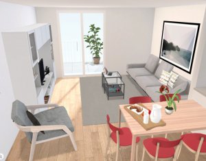 Vanzare apartament 2 camere, Borhanci, terasa 41 mp, acces facil spre Gheorgheni