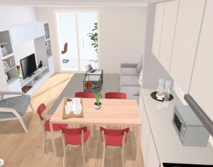 Vanzare apartament 2 camere, Borhanci, terasa 41 mp, acces facil spre Gheorgheni