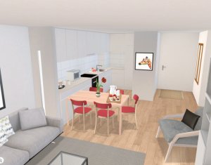 Vanzare apartament 2 camere, Borhanci, terasa 41 mp, acces facil spre Gheorgheni