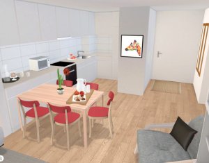 Vanzare apartament 2 camere, Borhanci, terasa 41 mp, acces facil spre Gheorgheni