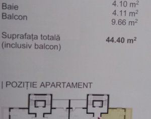Lakás 1 szobák eladó on Cluj-napoca, Zóna Buna Ziua