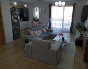 Apartament 3 camere-89mp, terasa 18mp, bloc nou, utilat, mobilat de lux, Marasti