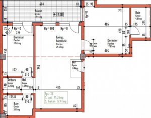 Proiect nou, apartemente de 3 camere, zona semicentrala!