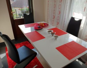 Apartament 4 camere in vila, 142 mp, teren 215 mp, mobilat lux, Dambul Rotund