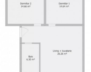 Vanzare apartament 3 camere, situat in Floresti, zona Tineretului