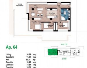 Apartment 4 rooms for sale in Cluj-napoca, zone Zorilor