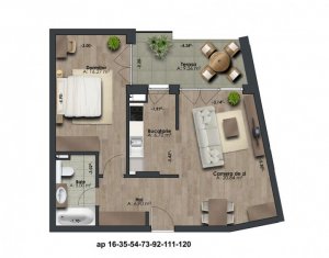 Apartment 2 rooms for sale in Cluj-napoca, zone Marasti