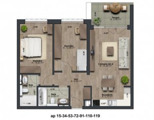 Apartamente de 3 camere situate in imobil nou exclusivist, zona The Office