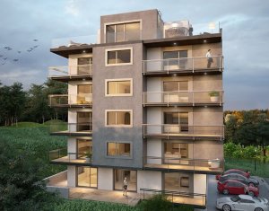 Apartament 3 camere, 69mp, balcon, semifinisat, bloc nou, Donath Park - Floresti