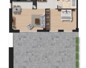 Apartament 2 camere, imobil nou, etaj intermediar, Gheorgheni