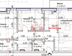 Apartment 3 rooms for sale in Cluj-napoca, zone Centru