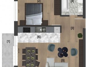 Vanzare apartament 2 camere constructie noua, ideal investitie sau locuinta