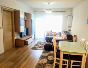 Apartament 2 camere, 50 mp, finisat lux, partial mobilat, balcon, bloc nou, Iris