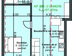 Apartament 2 camere, confort marit, constructie noua, Marasti