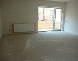 Vanzare apartament cu 2 camere, suprafata generoasa, semifinisat, Floresti