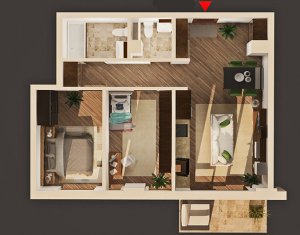Vanzare apartamente in constructie noua, 3 camere, zona centru Cluj Napoca