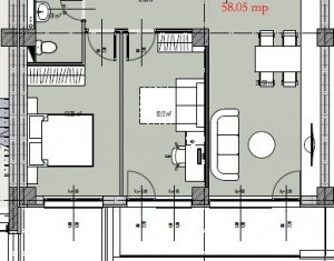 Appartement 3 chambres à vendre dans Cluj-napoca, zone Baciu