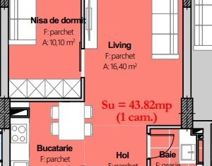 Appartement 1 chambres à vendre dans Cluj-napoca, zone Buna Ziua