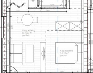 Apartament 1 camera, in Dambul Rotund, proiect nou, zona accesibila