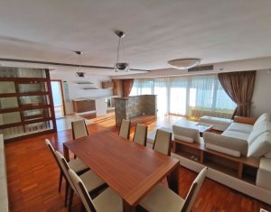 Apartament lux 3 camere, 140 mp, 2 bai, garaj, terasa, etaj 1 din 3, Grigorescu