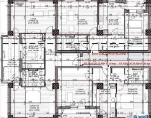 Apartament 3 camere, cu CF, zona Iulius Mall