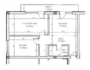 Appartement 2 chambres à vendre dans Cluj-napoca, zone Buna Ziua