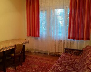 Apartament 3 camere, 57 mp, bloc caramida, parter inalt, Manastur