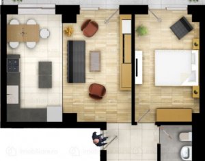 Apartament 2 camere plus gradina de 70 mp in Sophia Residence, zona Buna Ziua