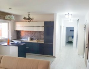 Apartament cu 3 camere lux in bloc nou, 82 mp, gradina, Buna Ziua