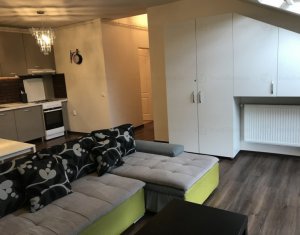 Apartament cu 2 camere mobilat, la mansarda, zona Buna Ziua