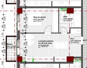 Vanzare apartament 2 camere, in Dambul Rotund, proiect nou, zona Tetarom