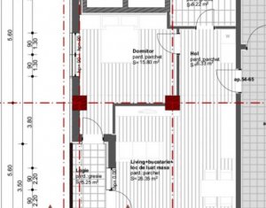 Vanzare apartament 2 camere, in Dambul Rotund, proiect nou, zona Tetarom