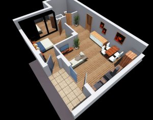 Vanzare apartament 2 camere, in Dambul Rotund, proiect nou, zona Tetarom