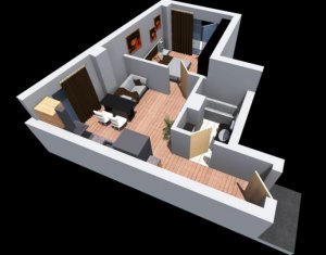 Vanzare apartament 2 camere, in Dambul Rotund, proiect nou, zona Tetarom