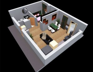 Vanzare apartament 2 camere, Dambul Rotund, proiect nou, zona Tetarom