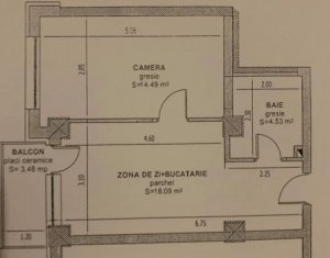 Ocazie! Apartament 2 camere, + balcon, zona Edgar Quinet