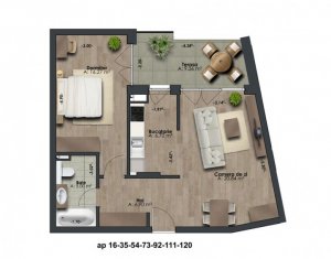Apartamente de 2 camere situate in imobil nou exclusivist, zona The Office