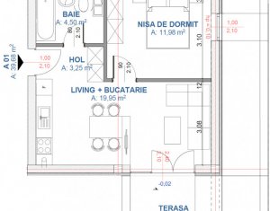 Appartement 2 chambres à vendre dans Cluj-napoca, zone Iris