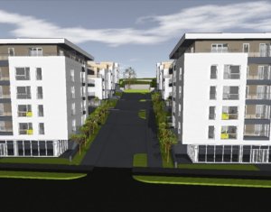 Vanzare apartament cu 3 camere, 58 mp, proiect nou, ansamblu privat