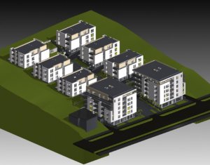 Vanzare apartament cu 3 camere, 58 mp, proiect nou, ansamblu privat