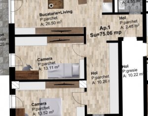 Apartment 3 rooms for sale in Cluj-napoca, zone Someseni